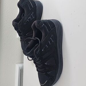 Drew Men's Energy And Athletic Black Upper Leather Shoes Size 9.5 4W Etra Wide